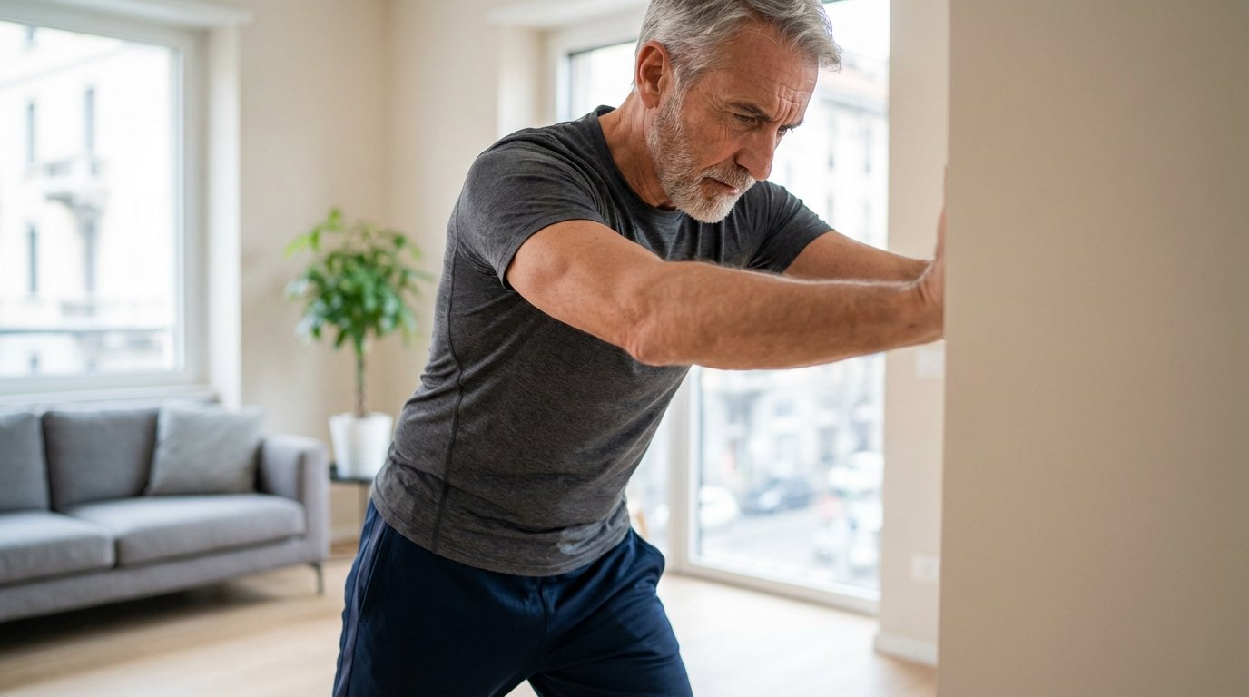 scopri il semplice movimento di 15-30 secondi al giorno consigliato agli over 65 per mantenere la massa muscolare e contrastare linvecchiamento