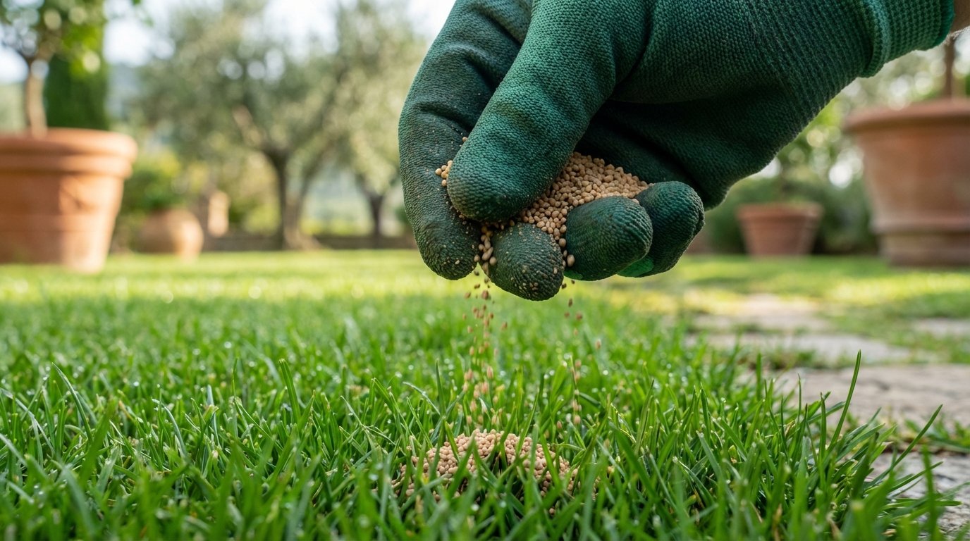 scopri la polvere minerale che i professionisti usano a marzo per un prato perfetto, evitando lerrore comune che danneggia il tappeto erboso