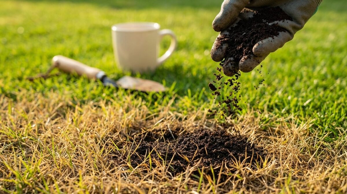 scopri come trasformare il tuo prato giallo e diradato usando i fondi di caffè, un rimedio naturale efficace che sostituisce i concimi chimici e rinverdisce il giardino